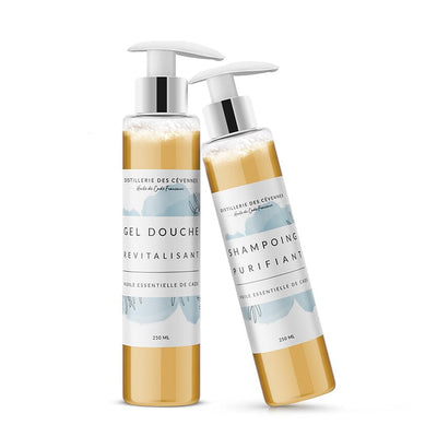 DUO Gel douche & Shampoing - Huile essentielle