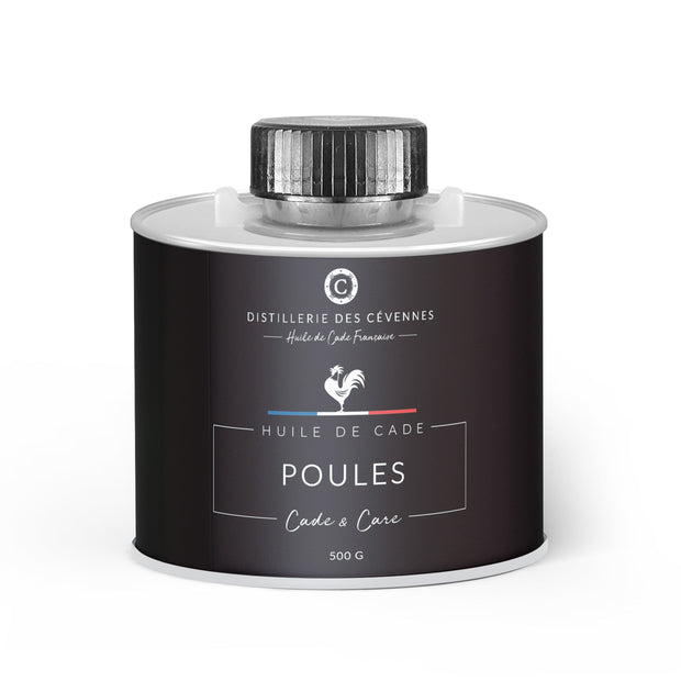 Soin des Poules • Huile de Cade Distillerie des Cévennes 